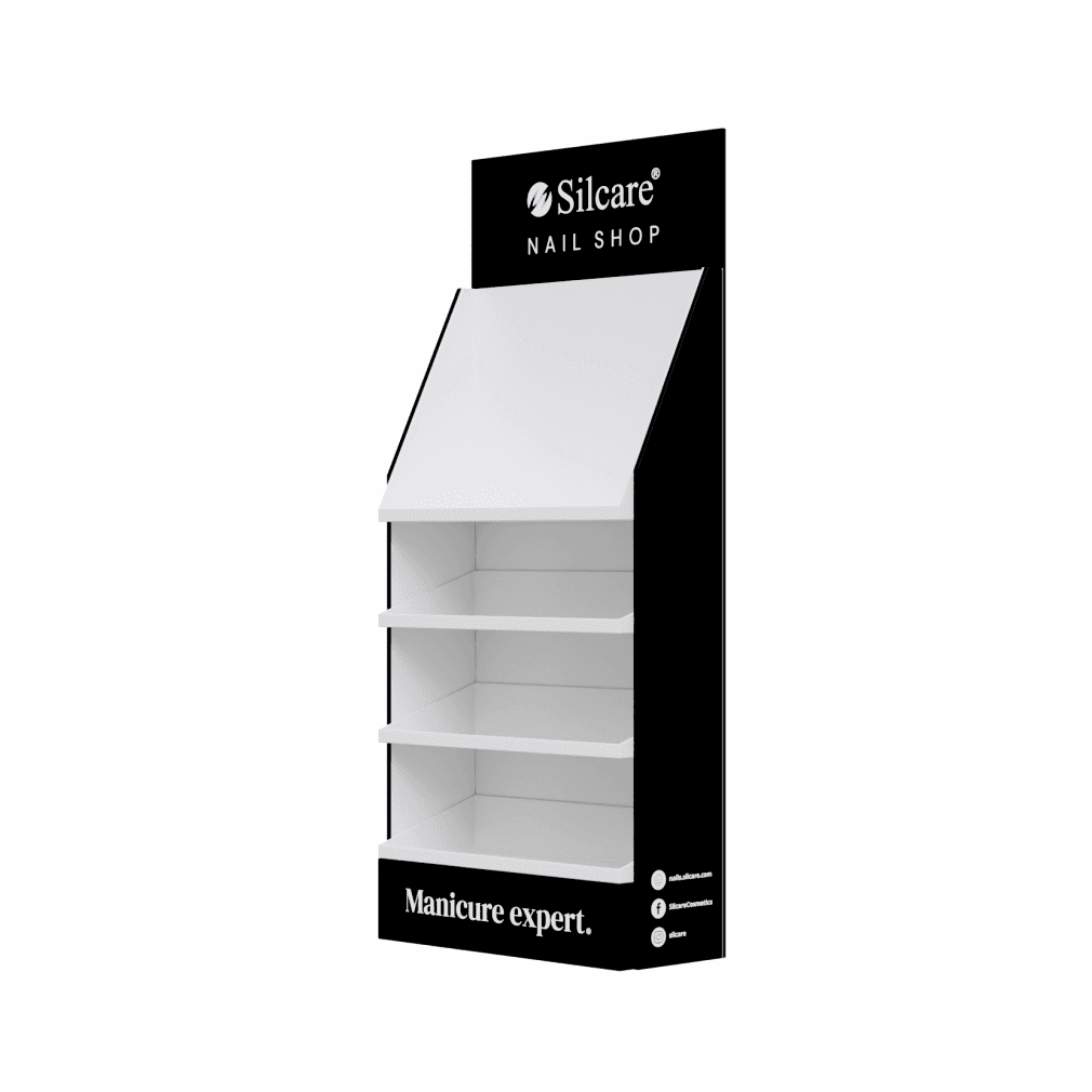 Ekspozytor jednostronny Silcare Nail Shop