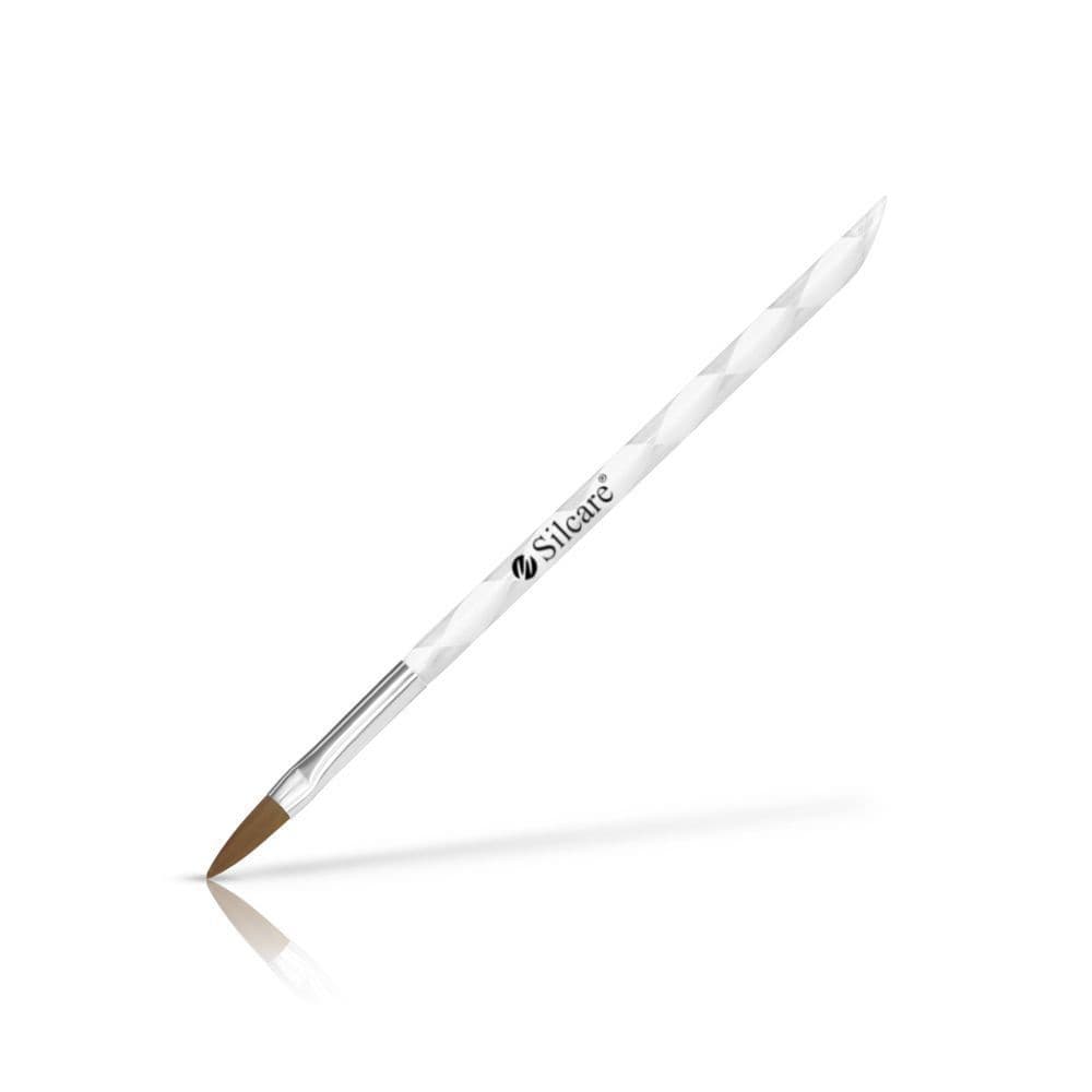 Pędzelek do akrylu #04 White - Spirala