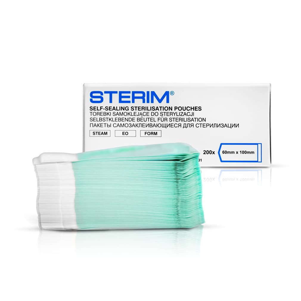 Torebki do sterylizacji narzędzi w autoklawie 60mm