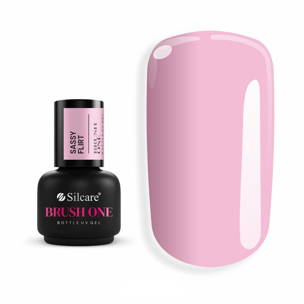 Brush One Bottle Gel Sassy Flirt