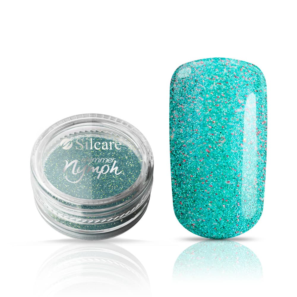 Pyłek do paznokci Shimmer Nymph Turquoise