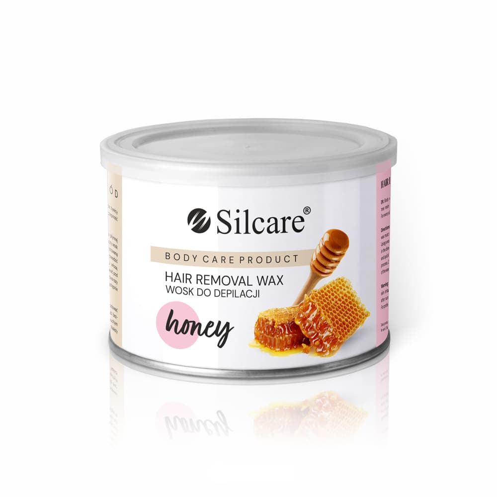 Wosk do depilacji w puszce Honey