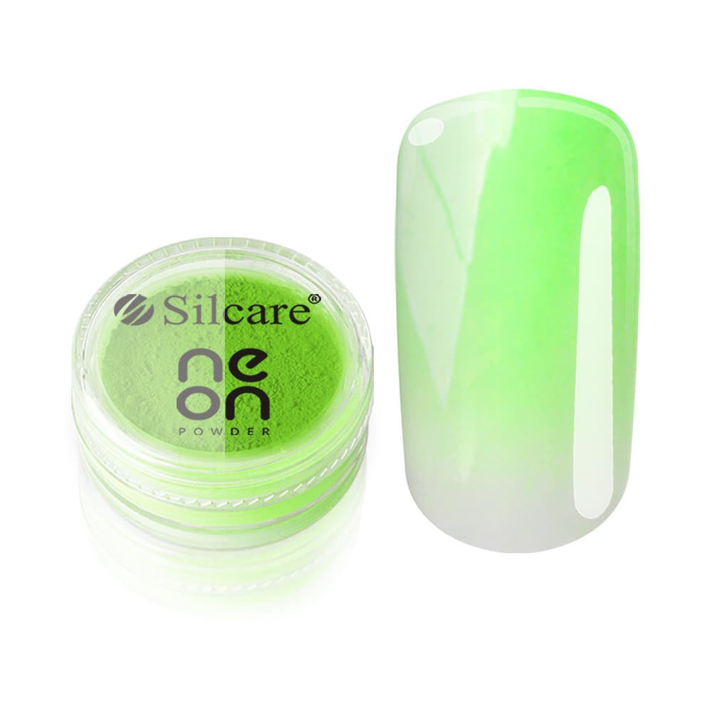 Pyłek do paznokci Neon Powder Green