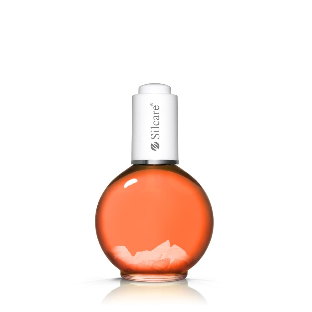 Oliwka do paznokci i skórek z muszlą Rubin Orange