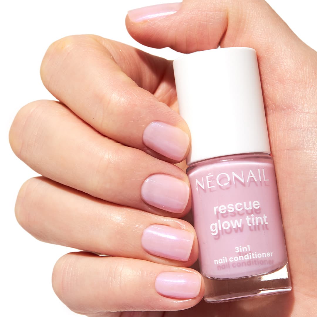 Regenerująca odżywka do paznokci 3w1 - Glitter Violet