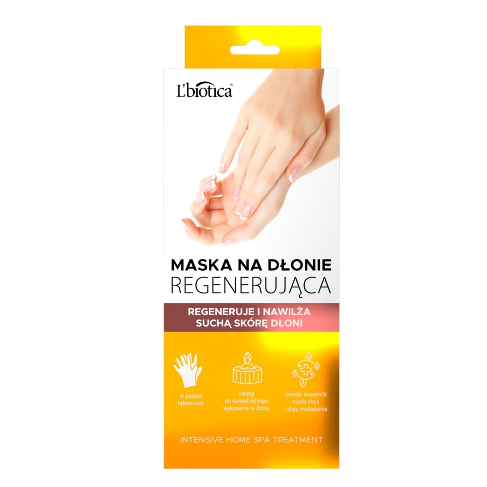 Regenerująca maska na dłonie