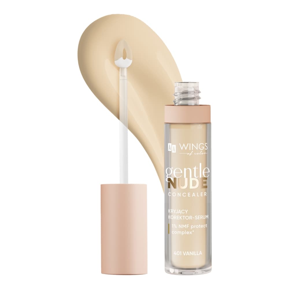 Gentle Nude Concealer Kryjący korektor-serum 401 Vanilla
