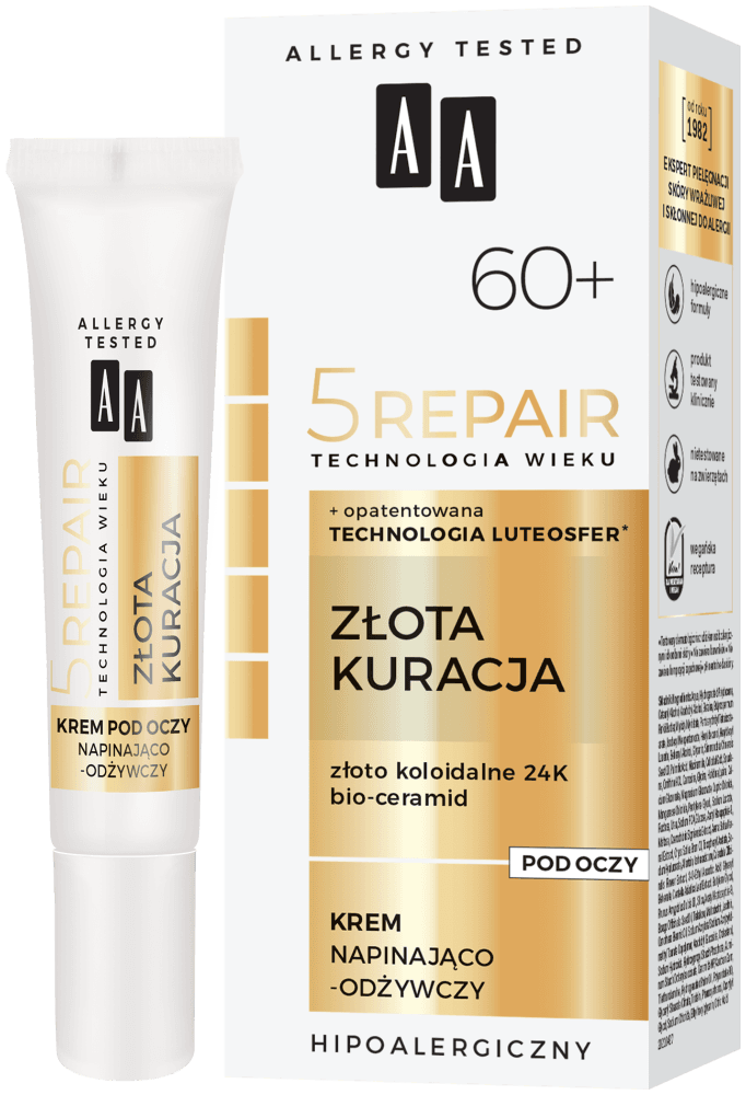 Technologia Wieku 5Repair 60+ Krem pod oczy napinająco-odżywczy