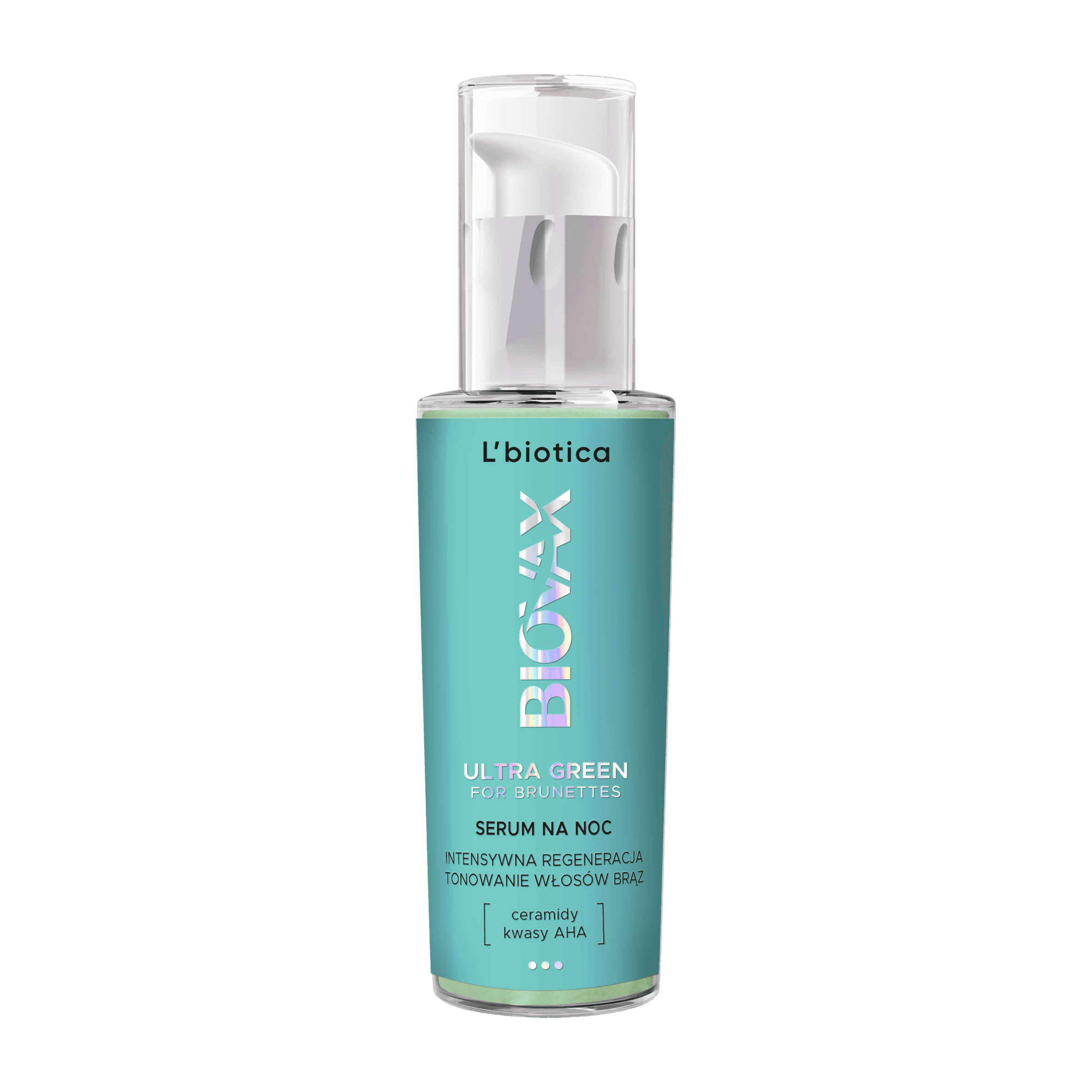 Glamour Ultra Green for Brunettes Serum na noc do włosów