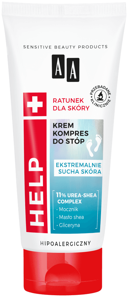 Help Odżywczy krem kompres do stóp