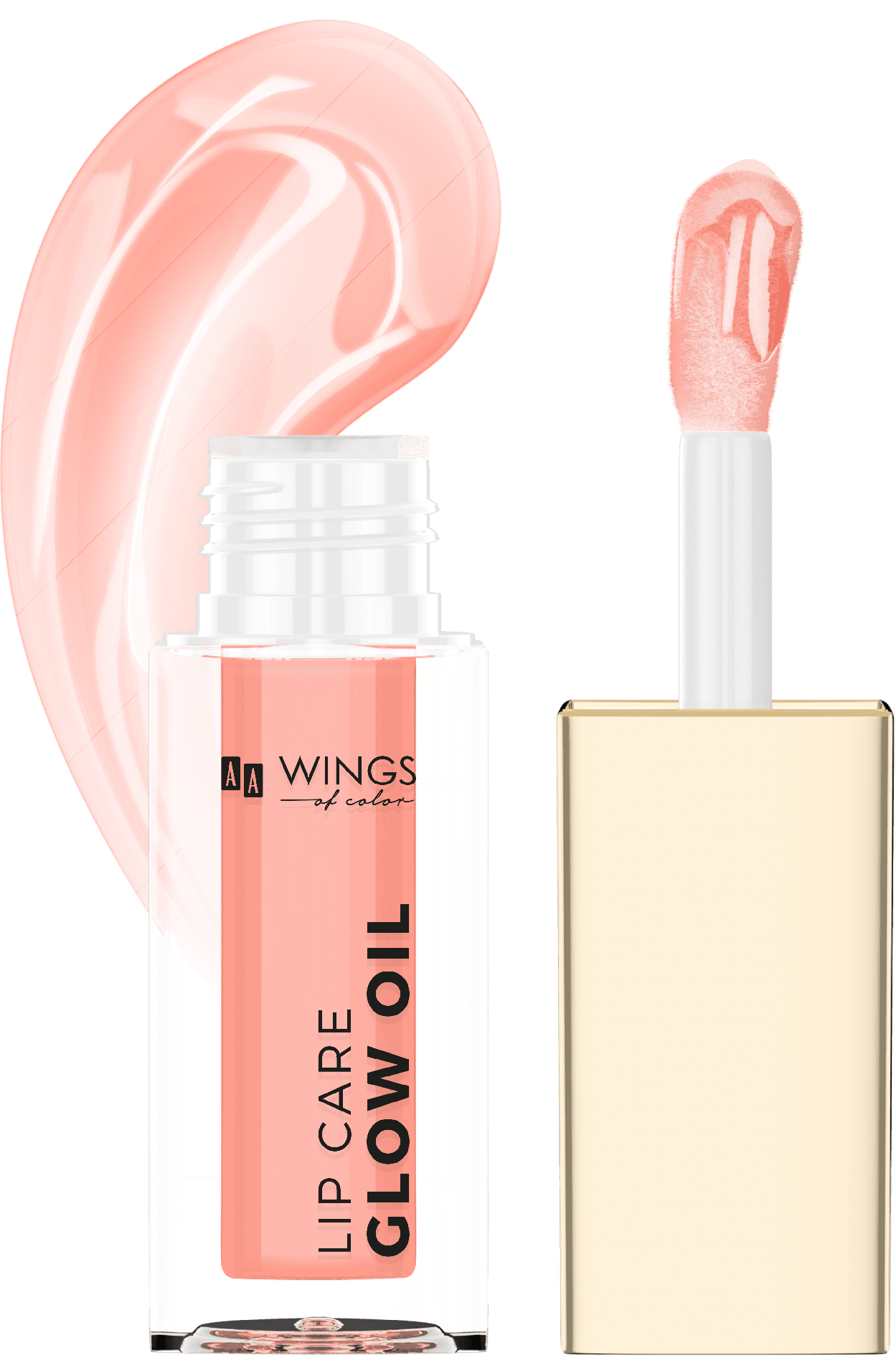 Lip Care Glow Oil Pielęgnujący olejek do ust 01 Peach