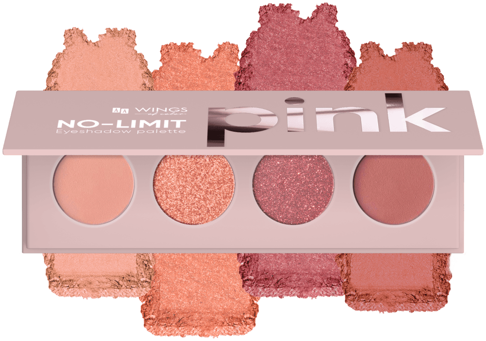 No Limit Paleta Cieni Do Powiek Pink