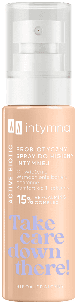 Intymna Active-Biotic Probiotyczny spray do higieny intymnej