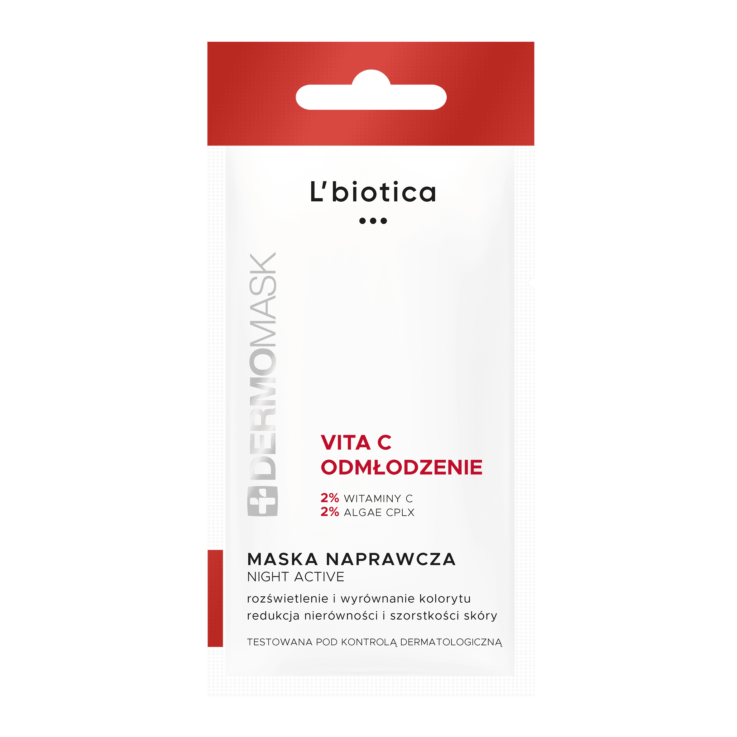 Dermomask Night Active Vita C+ Odmładzanie