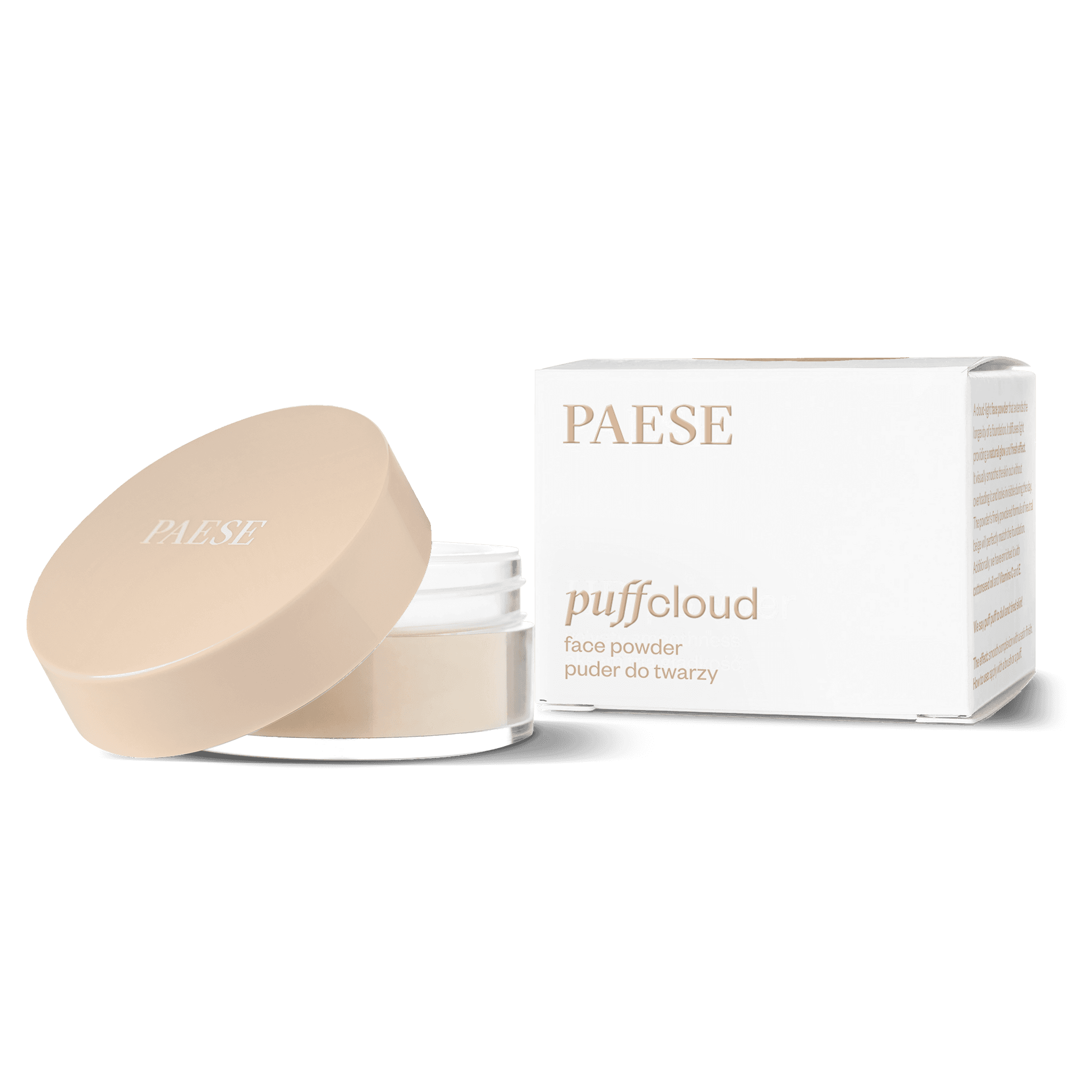 Puff Cloud sypki puder do twarzy Neutral