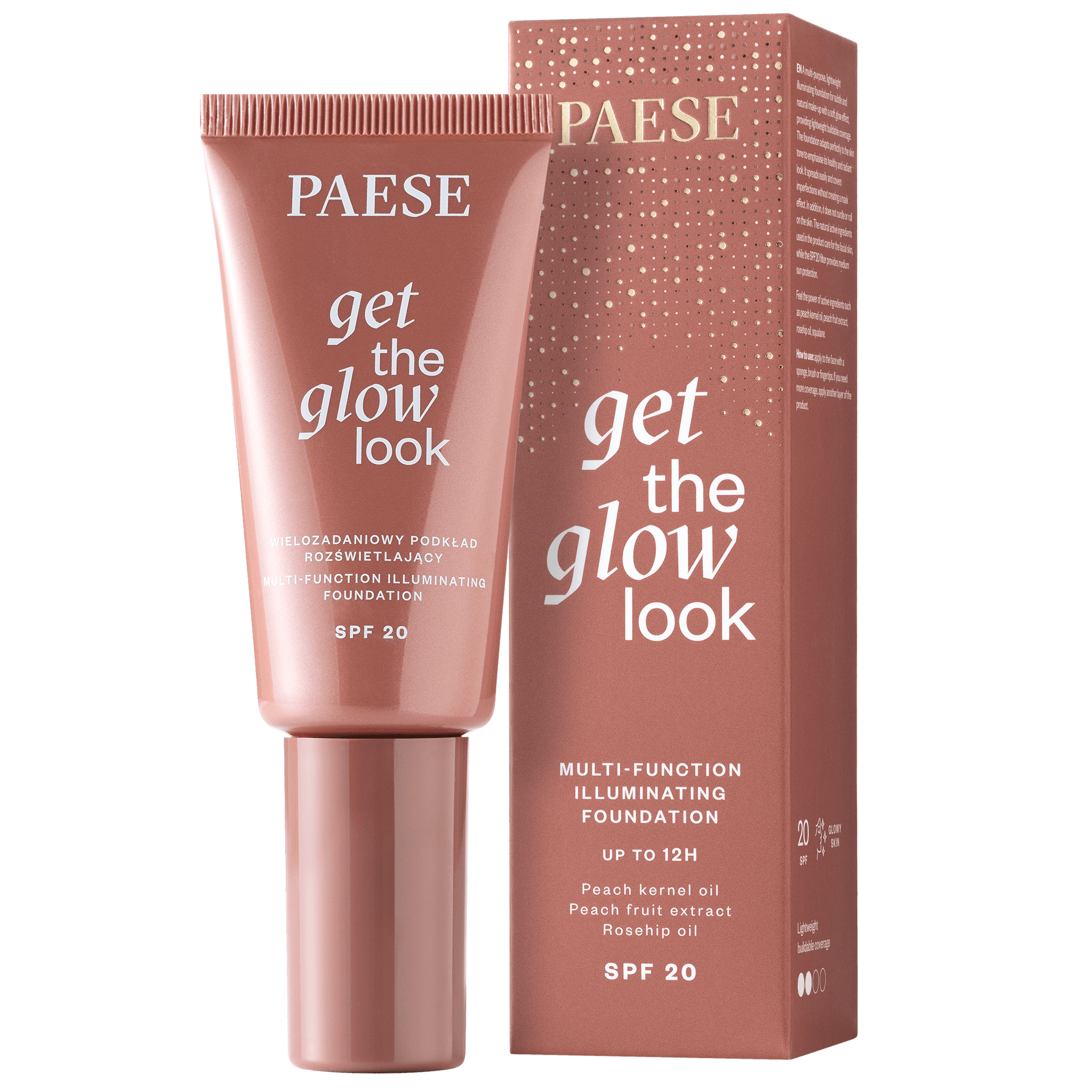 Get the glow look wielozadaniowy podkład rozświetlający Kolor: 1N Light Beige