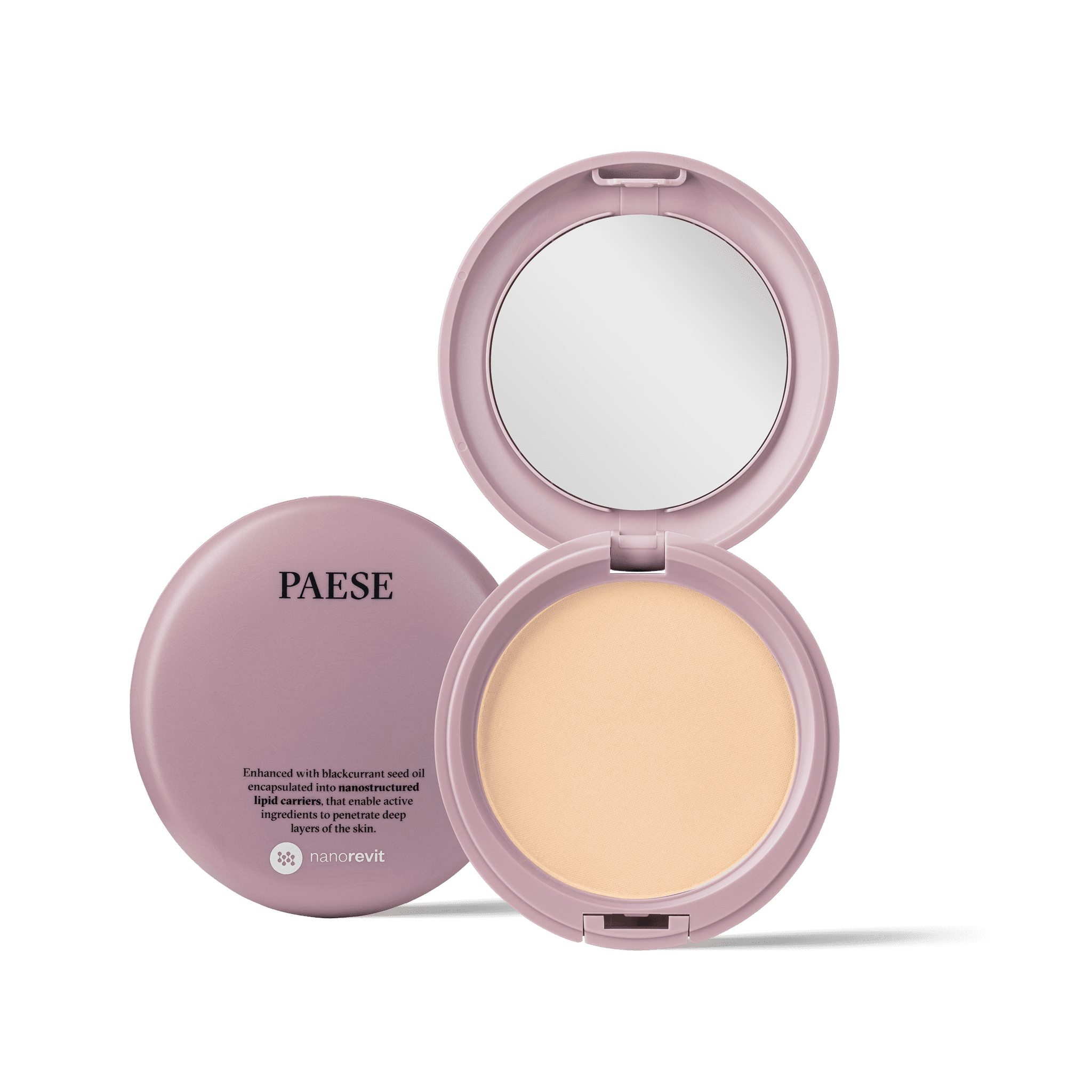 Nanorevit perfecting and covering powder matujący puder upiększający Kolor: 02 Porcelain