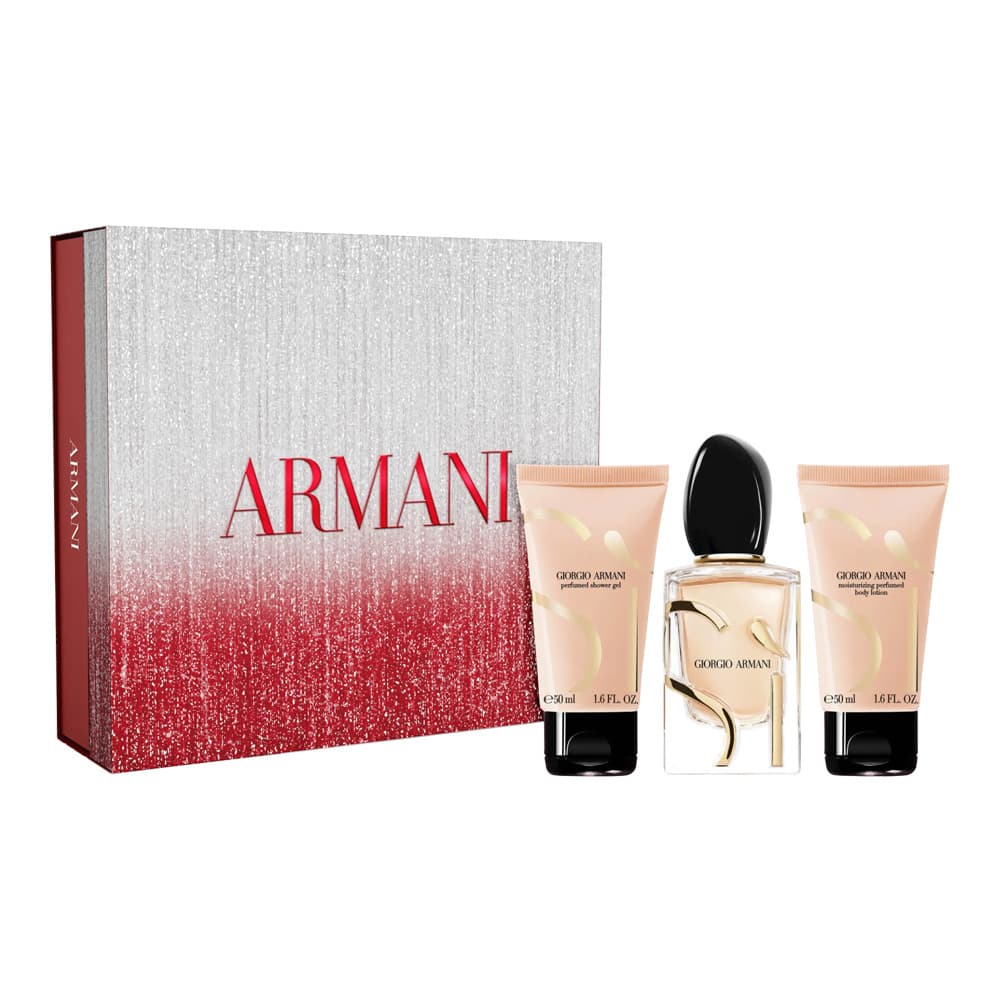 Si zestaw - woda perfumowana + balsam + żel pod prysznic