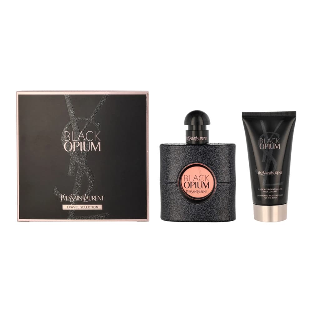 Black Opium Pour Femme zestaw woda perfumowana spray + balsam do ciała