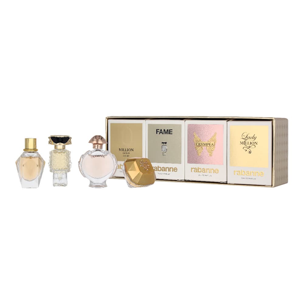 Feminine zestaw Lady Million woda perfumowana + Fame woda perfumowana + Olympea woda perfumowana + Million Gold woda perfumowana