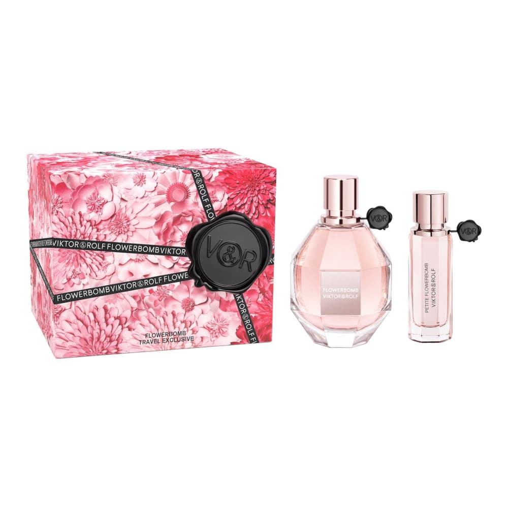 Flowerbomb zestaw - woda perfumowana + woda perfumowana