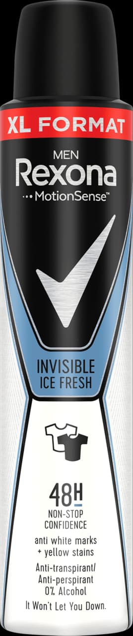 Men Invisible Ice Fresh XL — antyperspirant w aerozolu