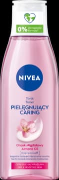 Caring tonik do twarzy, łagodzący, cera sucha i wrażliwa, Almond Oil