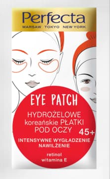 Eye Patch płatki pod oczy, hydrożelowe, wygładzenie i nawilżenie, 45+