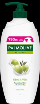 Naturals żel pod prysznic, kremowy, Oliwka i Mleko