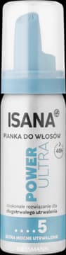 Power Ultra pianka do włosów, poziom utrwalenia 5