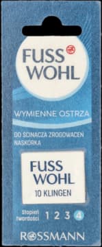 ostrza do ścinacza do usuwania zrogowaciałego naskórka, zapasowe