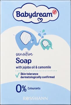 Sensitive mydło w kostce z olejkiem Jojoba