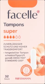 tampony higieniczne, Super