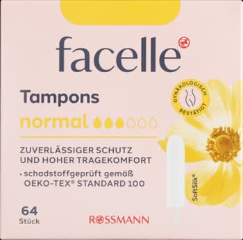 tampony higieniczne, Normal