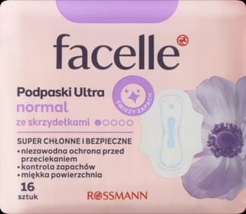 podpaski higieniczne ze skrzydełkami, zapachowe, Ultra Normal