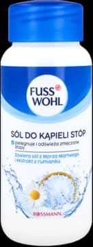 sól do kąpieli stóp, pielęgnuje i odświeża zmęczone stopy