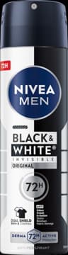 Black & White Invisible antyperspirant w sprayu, dla mężczyzn, 72h, Original