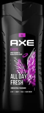 Excite żel pod prysznic dla mężczyzn, 3w1, All Day Fresh