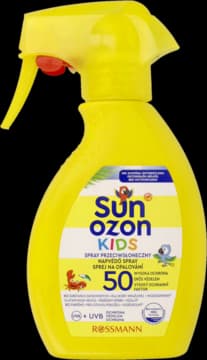 Kids spray przeciwsłoneczny dla dzieci, wodoodporny, UVA+UVB, SPF 50