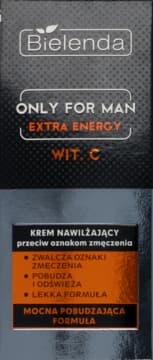 Only For Man Extra Energy krem do twarzy, nawilżający, przeciw oznakom zmęczenia, dzień/noc