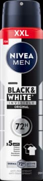 Black & White Invisible antyperspirant w sprayu, dla mężczyzn, 72h, Original