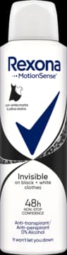 Invisible Black & White antyperspirant w sprayu, dla kobiet, 48h