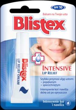 Intensive balsam do ust, uśmierza ból i regeneruje, SPF 10