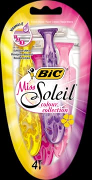 Maszynka do golenia Miss Soleil Color Col Blister 4