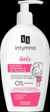 Intymna Baby Girl emulsja do higieny intymnej dla dziewczynek, od 1 roku życia