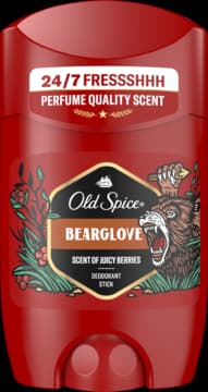 Bearglove dezodorant w sztyfcie, dla mężczyzn, Juicy Berries