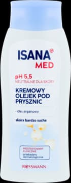 olejek pod prysznic, kremowy, skóra bardzo sucha, pH 5,5