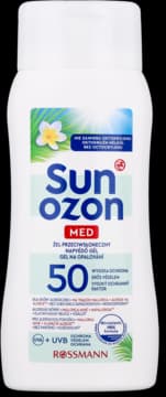 Med żel przeciwsłoneczny, skóra alergiczna, wodoodporny, UVA+UVB, SPF 50