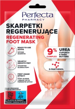 Pharmacy maska do stóp w formie skarpetek, regenerująca