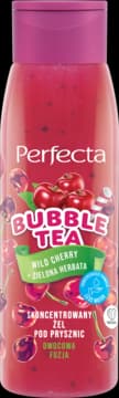 Bubble Tea żel pod prysznic, Wild Cherry i Zielona Herbata